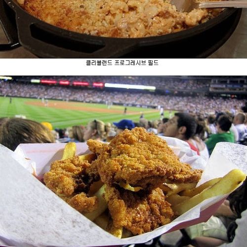 MLB 경기장의 먹거리.jpg