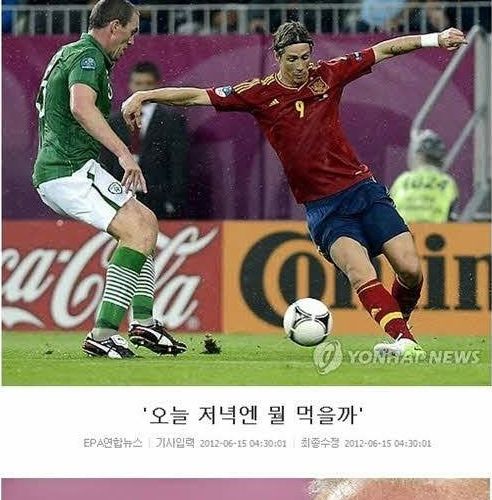 유로2012 기자들의 개드립모음