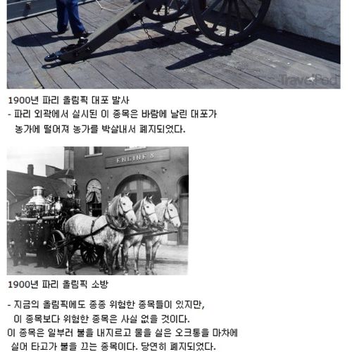 지금은 사라진 올림픽 이색종목