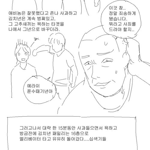 [스압]호신용스프레이에 당한썰