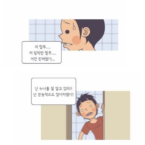 나는 누나를 잘 알고 있다