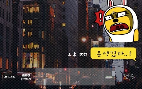 [스압]이모티콘의 적절한 사용류