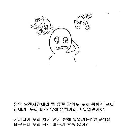 [스압] 수학여행 버스기사의 패기