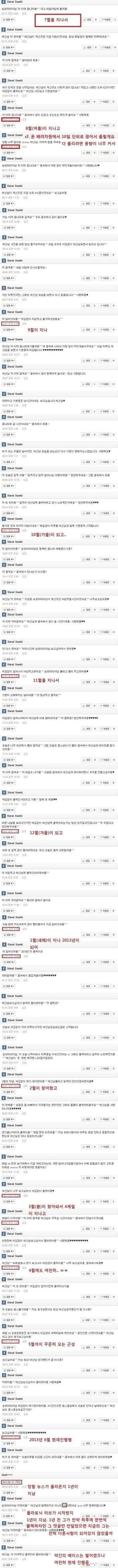 현재진행형 애틋한사랑