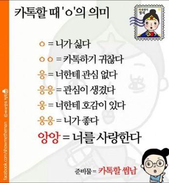 카톡할 때 ㅇ 의 의미.jpg