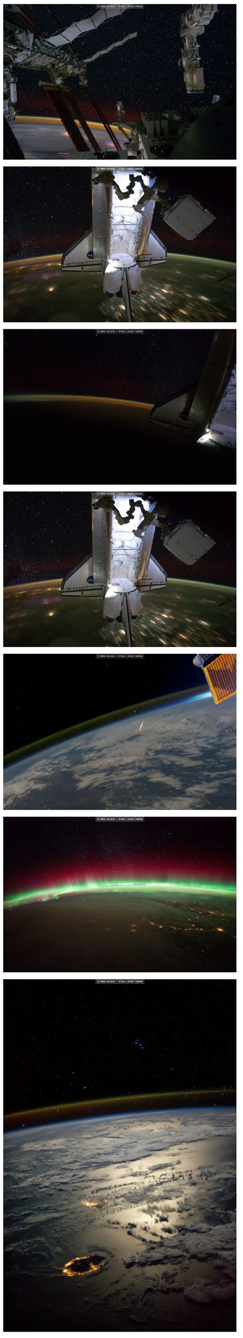 우주에서 찍은 놀라운 사진들.jpg