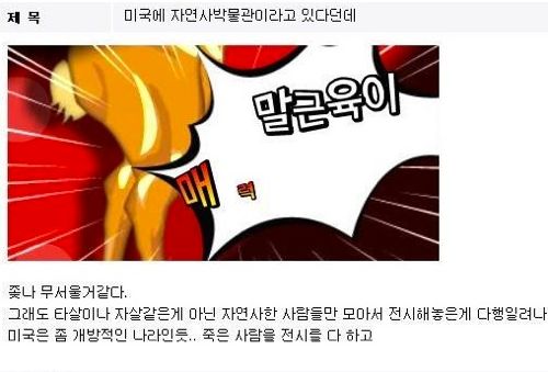 미국은 좀 개방적인 나라인듯