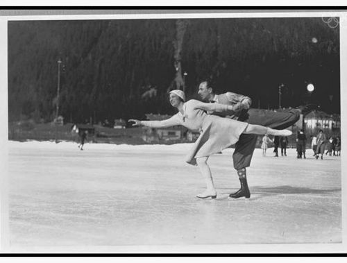 1924년 첫 동계 올림픽 사진