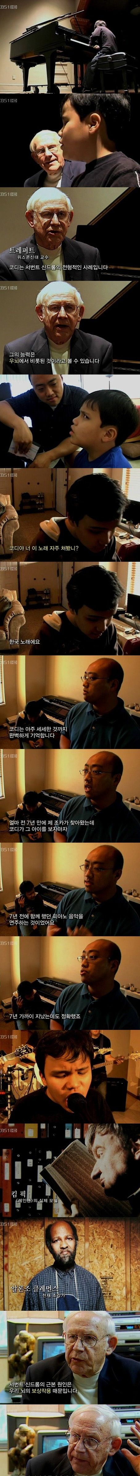 [스압]뇌의 선물, 서번트 신드롬