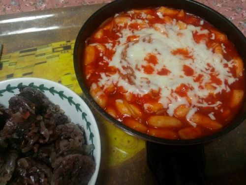 CU 자이언트 떡볶이 후기