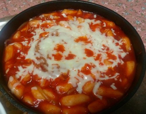 CU 자이언트 떡볶이 후기