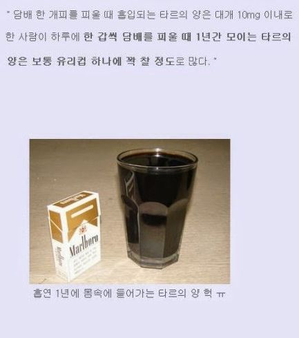 흡연자들 흠칫하는 짤