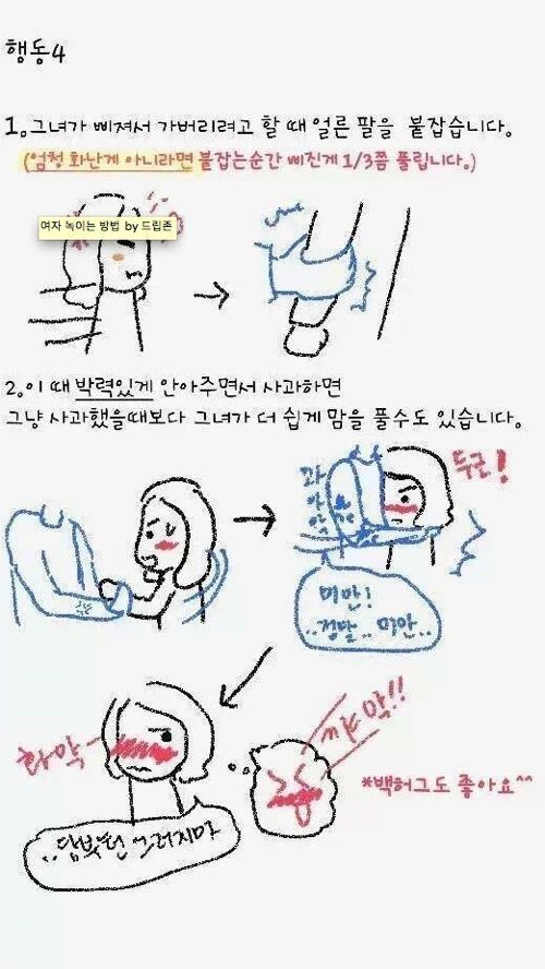 여자 녹이는 방법