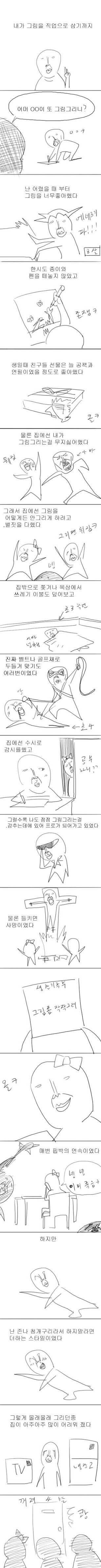 [스압]내가 그림을 직업으로 삼기까지