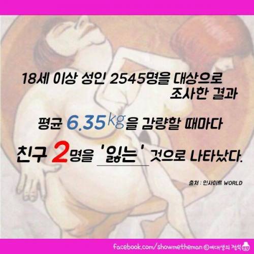 다이어트를 안하는 이유