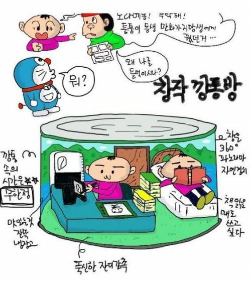 공부할 떄 생각나는 도라에몽 아이템