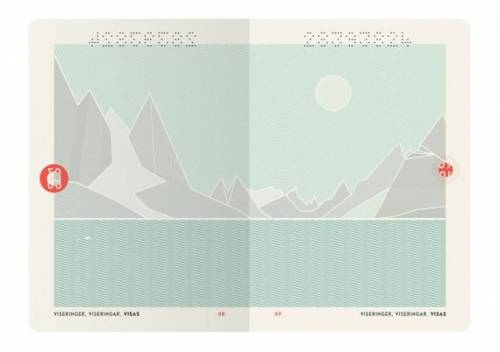 노르웨이의 새 여권 디자인