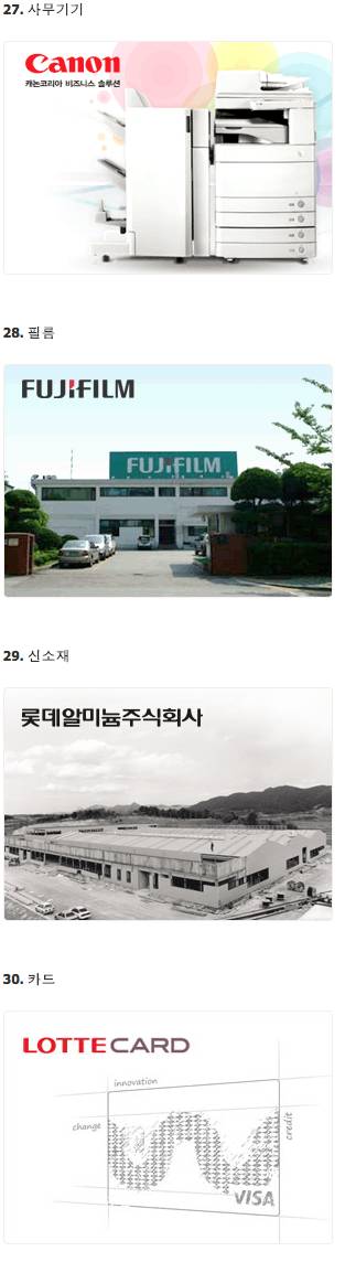 국내 대표 문어발 기업