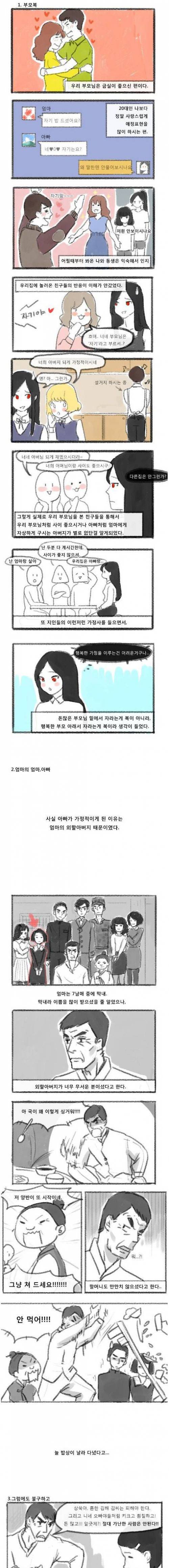 [스압]아버지가 자상한 이유