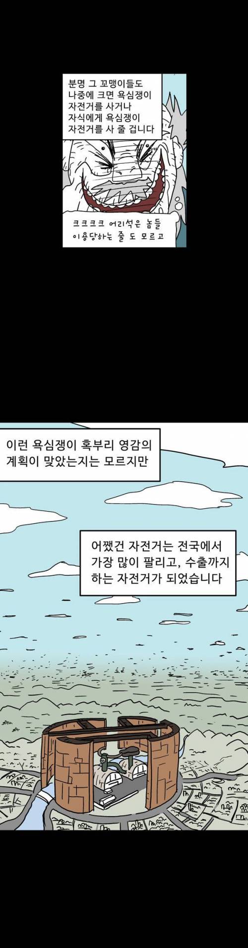 [스압]욕심쟁이 혹부리 영감의 자전거 공장02