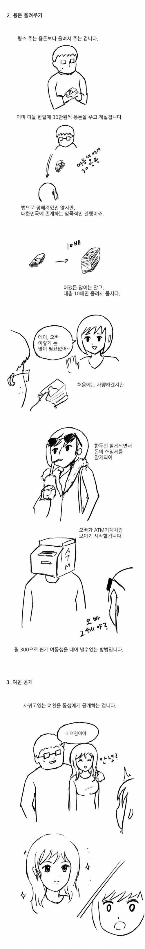 [스압]귀찮은 여동생 떼어내는법