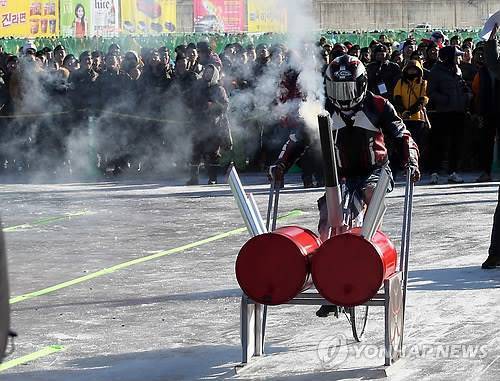 화천 산천어축제 창작썰매 콘테스트