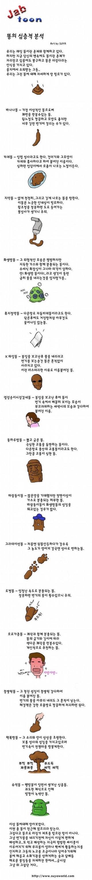 [혐?]응가의 심층적 분석