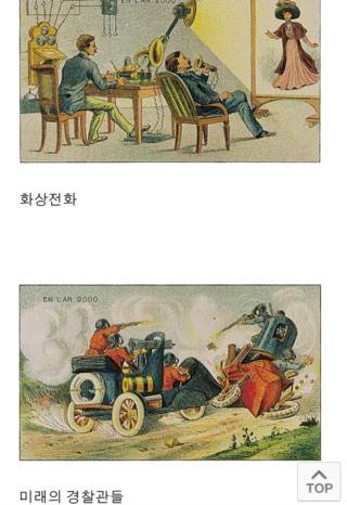 백년전 유럽에서 상상한 미래