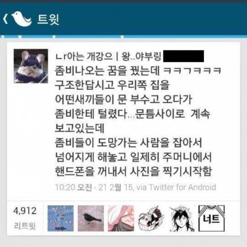 꿈속에서까지 반영된 한국인들의 습관