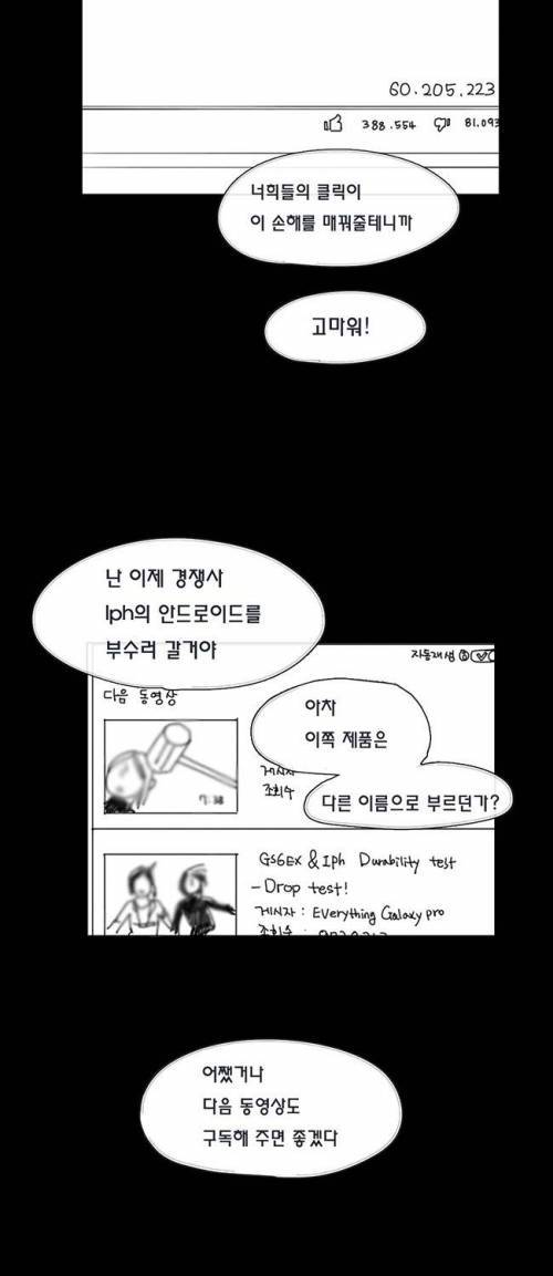 휴머노이드 테스트하는 만화