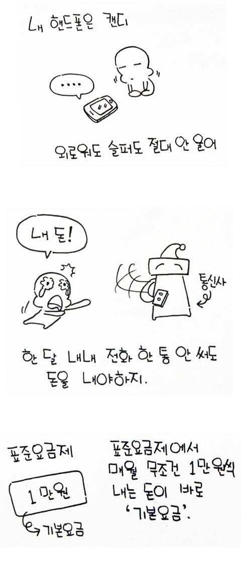 휴대폰 기본 요금을 없애야 하는 이유