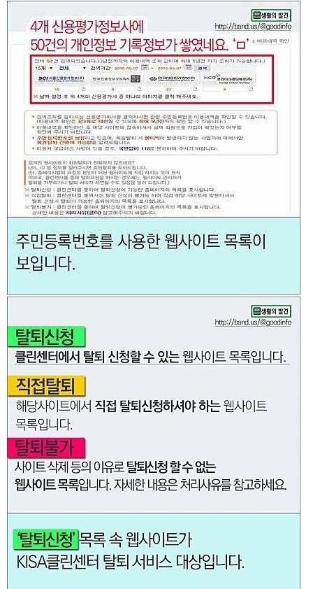 쓰지 않는 웹사이트 쉽게 탈퇴하는법