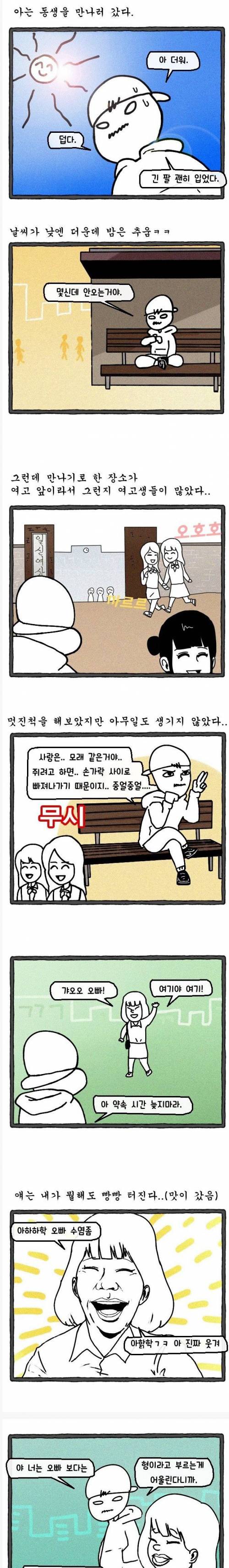 여고생에 대한 환상이 깨지는순간