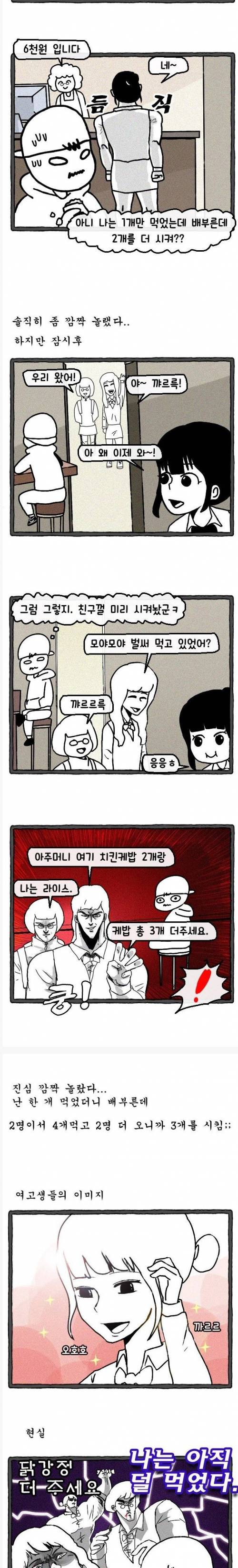 여고생에 대한 환상이 깨지는순간