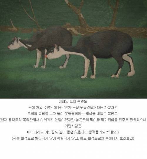 공룡 복원도를 믿기 힘든 이유