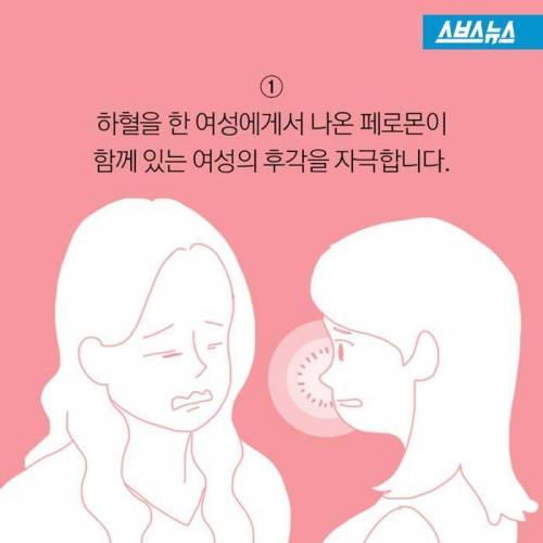 여성들의 '그날'도 옮는다?