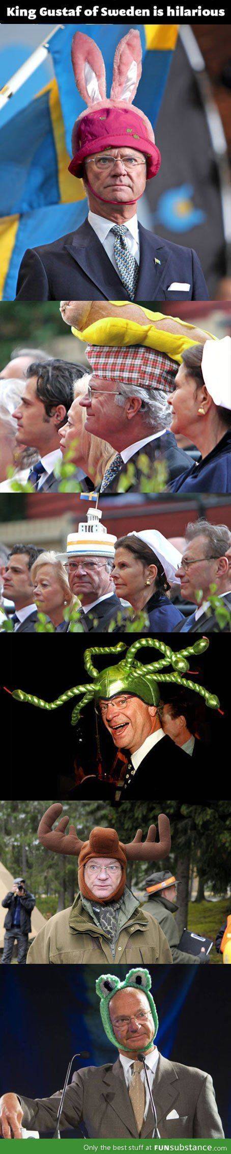 모자 덕후 스웨덴 국왕.jpg
