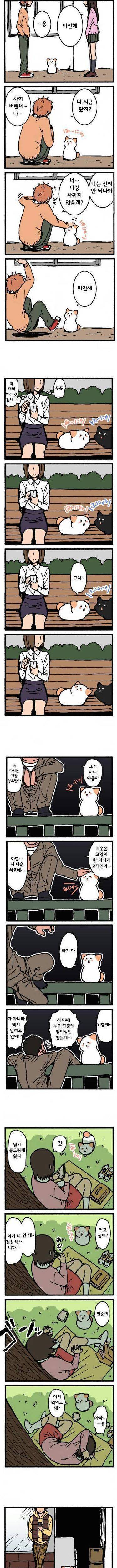 말하는 길냥이 만화