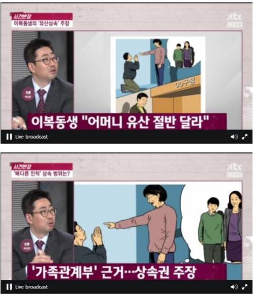 난생처음 본 이복동생의 유산상속 주장