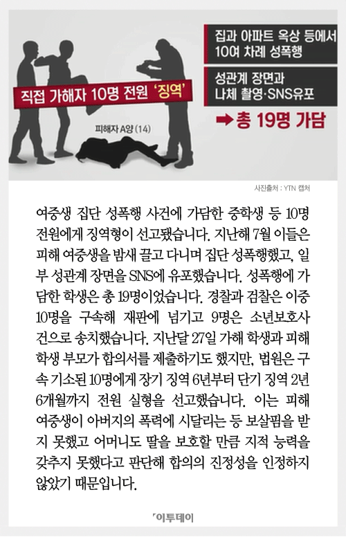 천안 여중생 집단성폭행 전말