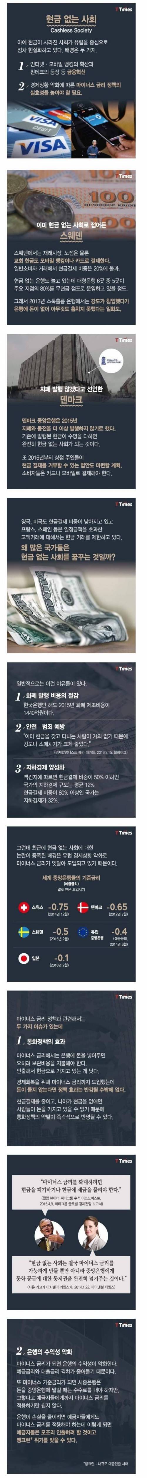 많은 나라들이 현금을 없애려 하는 이유