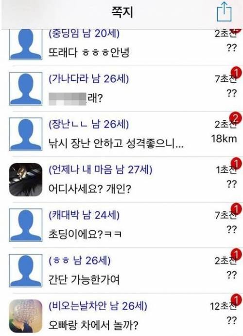 채팅앱에서 13살 女초딩인척 해보았다