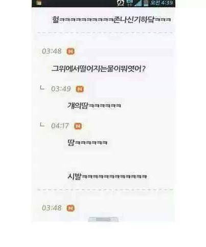 정자 천장에 숨어있던 남자..