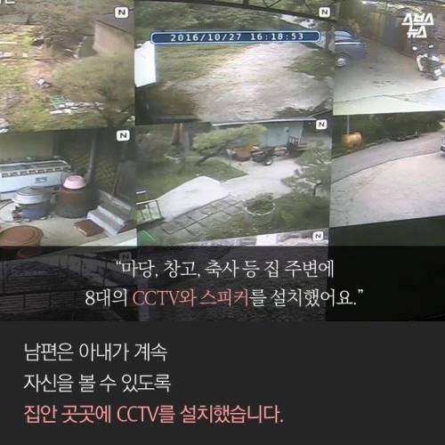 CCTV로 고백하는 남자