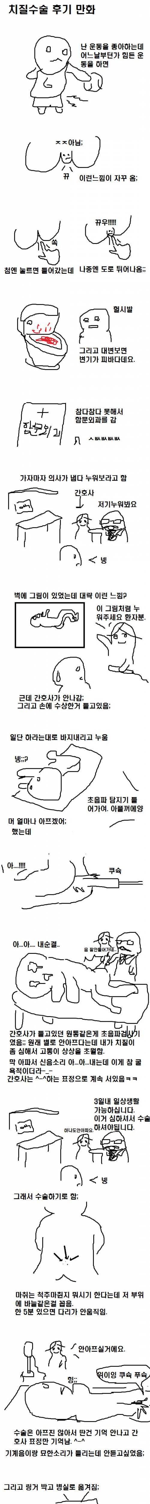 치질 수술 후기만화.jpg