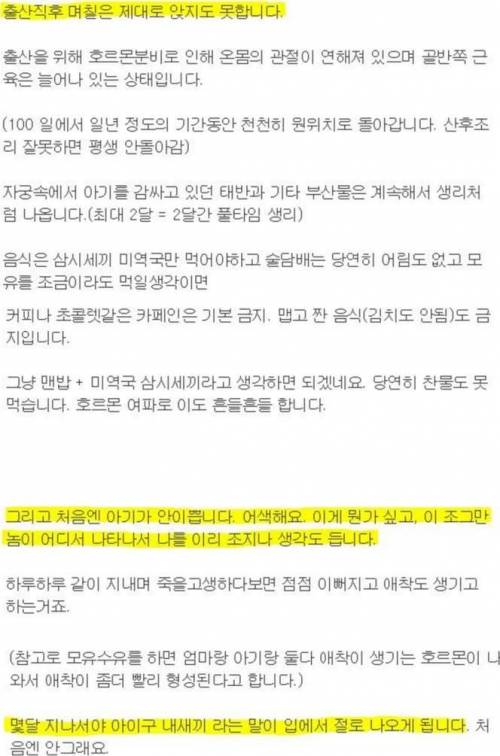 아기아빠가 말하는 '아기를 낳아야 하는 이유'