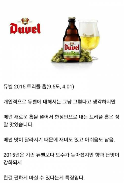 맥주 덕후들이 추천하는 맥주