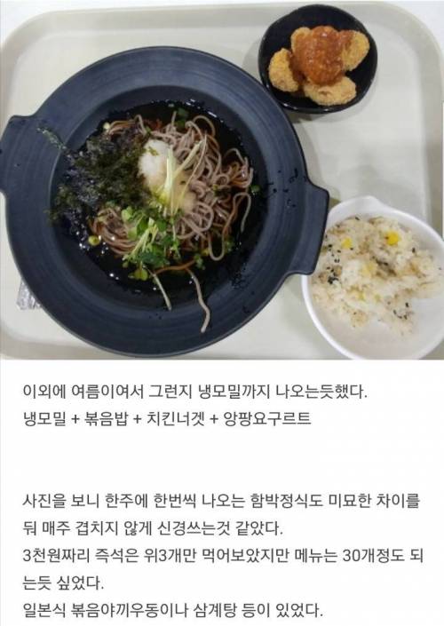 3천원짜리 원주 한라대 학식을 직접 먹어보았다 .jpg