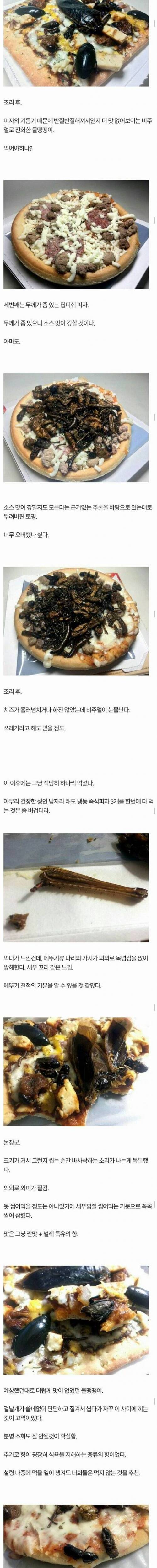 [혐혐] 호불호 갈리는 피자.jpg