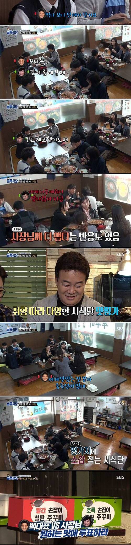 [스압] 동네입맛 vs 대중입맛